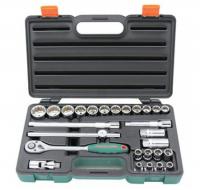 Набор торцевых головок Super Tech 1/2" 8-32 мм, 27 предметов 048861