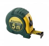 Рулетка "Kraftool" 5 м/25 мм, нейлоновое покрытие