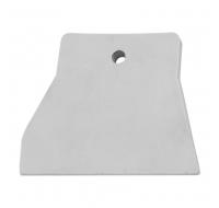 Шпатель резиновый белый  40 мм