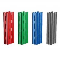 Упаковка стоек для стеллажа высотой 2000мм, синий (4шт.в уп.)