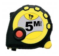 Рулетка  5 м х 19 мм обрезиненый корпус