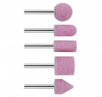 Шарошки корундовые для обработки стали хвостовик 6мм d=20х26мм,зерно 60