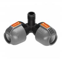 Соединитель L образный 25мм х 1/2 наружная резьба