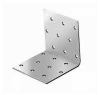 Уголок крепежный оцинкованный равносторонний 80х80х80х2,0мм