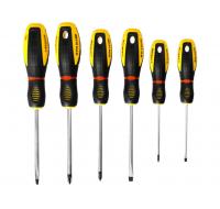 Набор отверток "PROTech", эргономичная двухкомпонентная рукоятка, 6шт