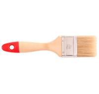 Кисть плоская 3' натуральная щетина, дер. ручка