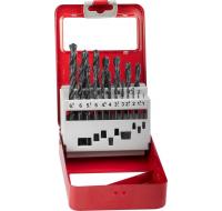 Набор сверл по металлу 19 шт (d=1-10 мм), быстрорежущая сталь