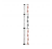 Рейка нивелирная телескопическая, 3 м (3 секции) 2210.000400