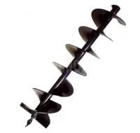 Шнек однозаходный d 200 для грунта к бензобуру