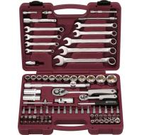 Набор инструмента универсальный 1/4", 1/2"DR, 82 предмета 052060