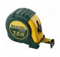 Рулетка "Kraftool" 7.5 м/25 мм, нейлоновое покрытие