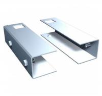 Комплект кронштейнов для крепления перфорированной панели столешницы