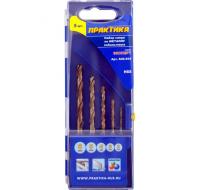 Набор сверл по металлу ПРАКТИКА "Эксперт", кобальтовые, 5 шт 2,3,4,5,6 мм, ПРО кассета