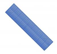 Панели перфорированные серии Стандарт 1900х480х40мм, синий,1шт