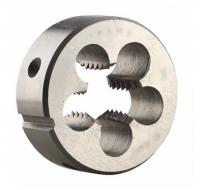 Плашка М5х0.8 "Мастер" круглая ручная, сталь 9XC