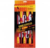 Набор диэлектрических отверток 6шт с пробником 1/20