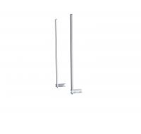 Кронштейны (левый и правый) для крепления перфорированной панели к столешнице верстака