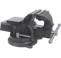 Тиски поворотные 200мм, усиленный корпус с наковальней