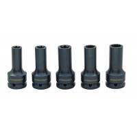 Набор торцевых головок 12гр. 3/4"DR E18/E20/E24 17мм/19мм 12-гр. для болтов 049636