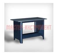 Верстак БТ "Титан" р-р 1390х686х892h c оцинкованной столешницей - синий/глянец