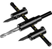 Сверло по дереву регулируемое "Балеринка",  двухрезцовое d 40-120мм