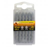 Бита Ph1/Ph2, 65 мм, двусторонняя