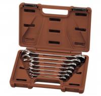 Набор ключей комбинированных трещоточных "SNAP GEAR" 8-19 мм., 7 предметов 055379