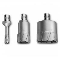 Сверло корончатое материал ХЕ покрытие Goid-Tech d=42мм L=55мм универсальный 19мм