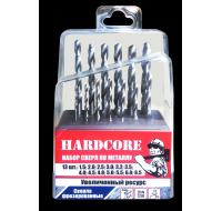 Сверла по металлу 13шт (1,5-6,5 через 0,5мм,3.2, 4.8 мм)