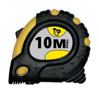 Рулетка  10м х 25мм резинопластиковый корпус, с магнитами