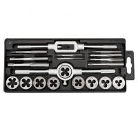 Плашки и метчики, М3 - М12, набор 20 шт