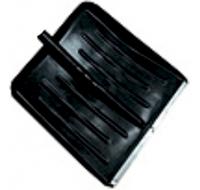 Лопата снеговая пластм. №3 490х370мм с планкой