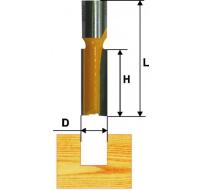 Фреза пазовая прямая d 14 х 19 мм, хв.8 мм