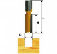 Фреза пазовая прямая d 14 х 51 мм, хв.12 мм