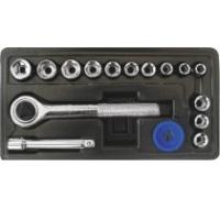 Набор торцевых головок 17шт. 1/4