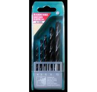 Набор сверл по дереву спиральных 5 шт (4-5-6-8-10мм)