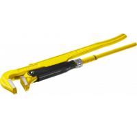 Ключ трубный STAYER "PROFI" рычажный, кованый, прямые губки, № 1, 1"