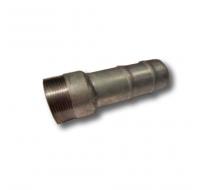 Соединение шланга  с резьбой 75мм х 3